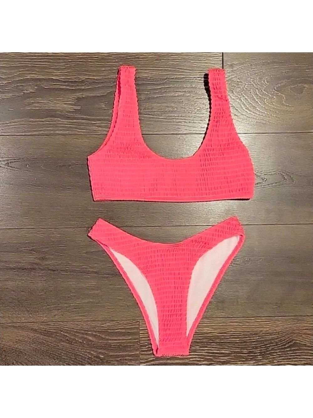 ❤️ NWOT! SHEIN SMOCKED BIKINI, SMALL